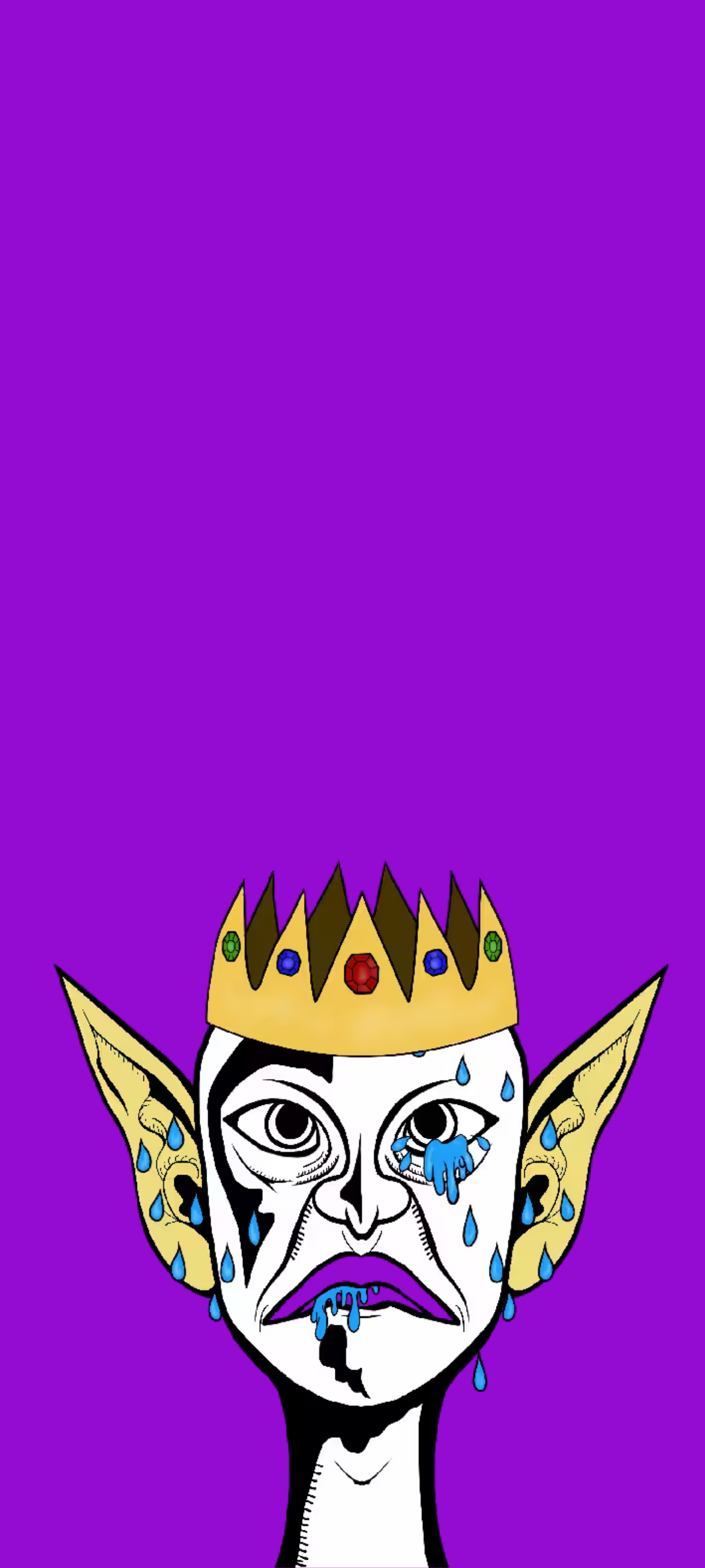 RetroGrave lock screen preview